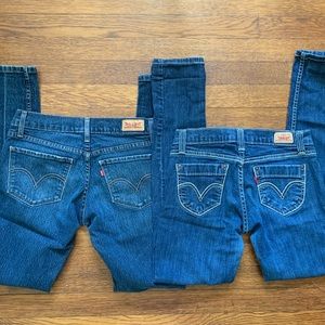 Levi’s 524: 2 for 1: Skinny & Too Superlow Jeans